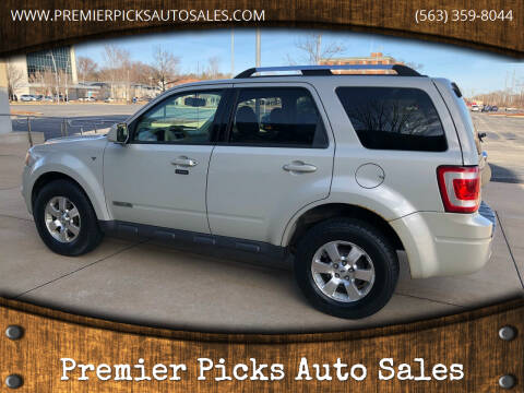 2008 Ford Escape for sale at Premier Picks Auto Sales in Bettendorf IA