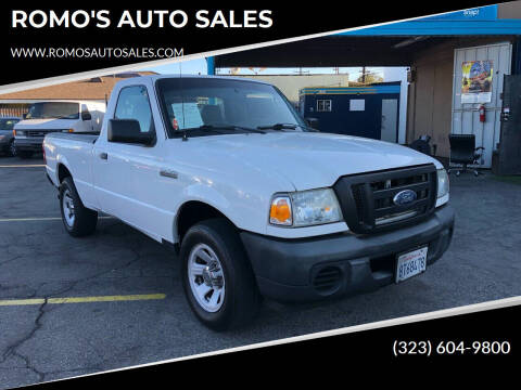 2009 Ford Ranger for sale at ROMO'S AUTO SALES in Los Angeles CA