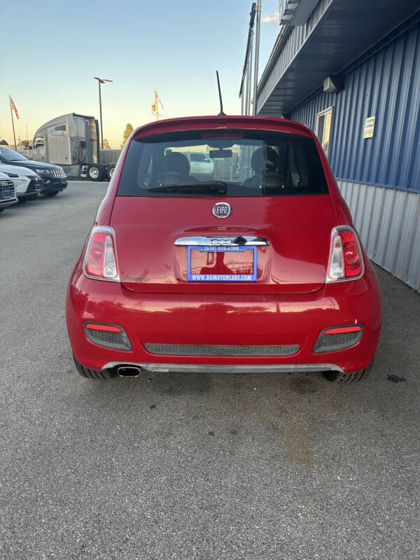 2012 FIAT 500 Sport