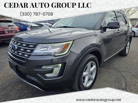 2017 Ford Explorer for sale at Cedar Auto Group LLC in Akron OH