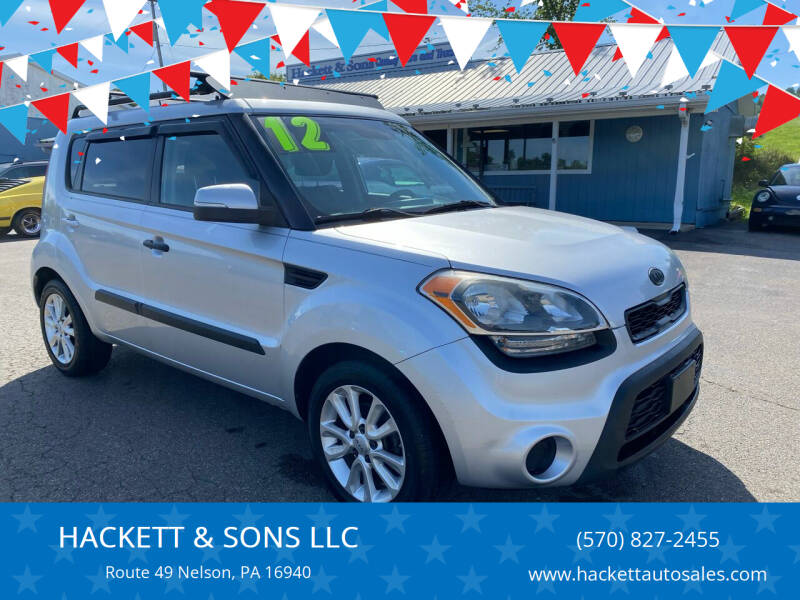 2012 Kia Soul for sale at HACKETT & SONS LLC in Nelson PA