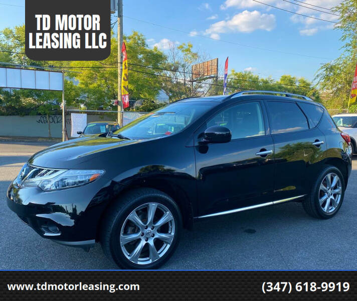 2013 Nissan Murano for sale at TD MOTOR LEASING LLC in Staten Island NY