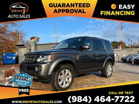 2014 Land Rover LR4 for sale at Drive 1 Auto Sales in Wake Forest NC