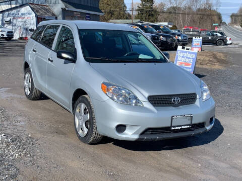 2006 Toyota Matrix for sale at Saratoga Motors in Gansevoort NY