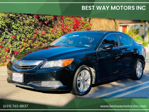 2013 Acura ILX for sale at BEST WAY MOTORS INC in San Diego CA