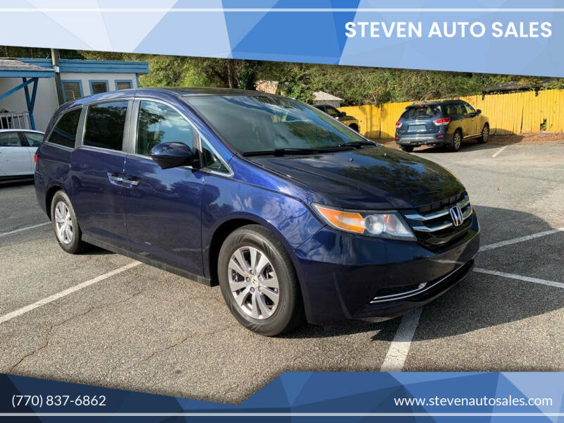 2014 Honda Odyssey for sale at Steven Auto Sales in Marietta GA