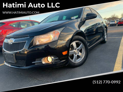 2012 Chevrolet Cruze for sale at Hatimi Auto LLC in Buda TX