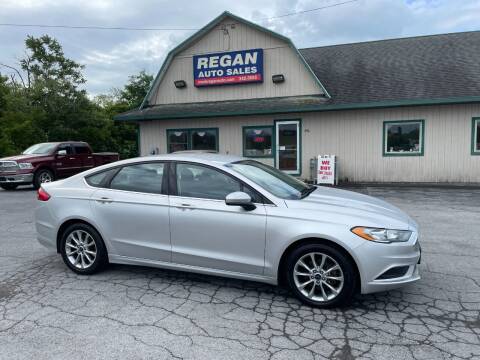 2017 Ford Fusion for sale at Mark Regan Auto Sales in Oswego NY