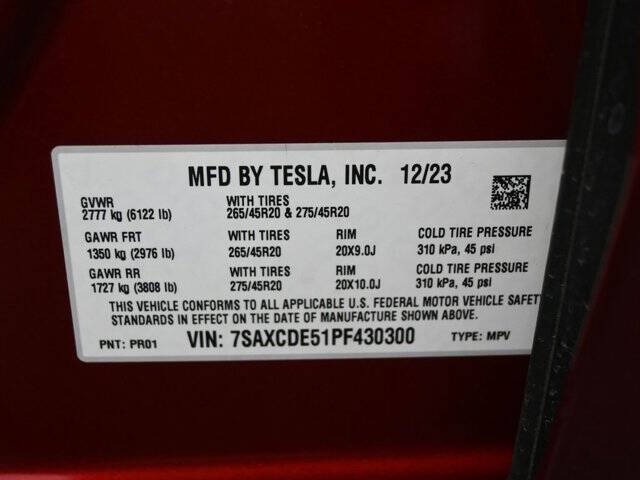 2023 Tesla Model X Standard Range