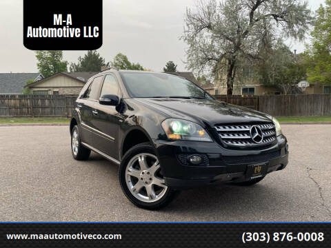 2008 Mercedes-Benz M-Class for sale at M-A Automotive LLC in Aurora CO