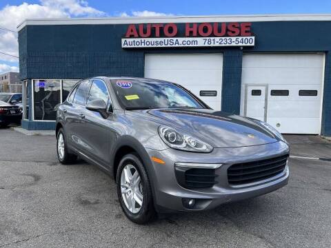 2016 Porsche Cayenne for sale at Auto House USA in Saugus MA