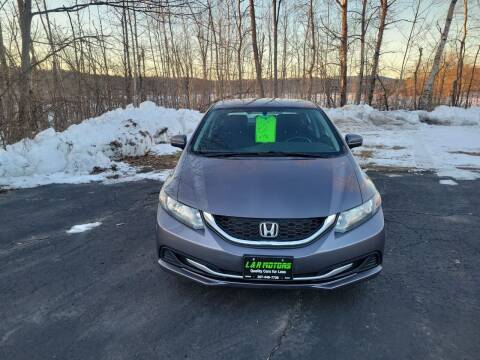 2014 Honda Civic for sale at L & R Motors in Greene ME