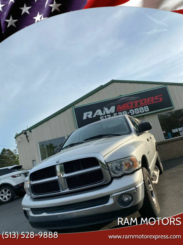 2004 Dodge Ram Pickup 1500 for sale at RAM MOTORS in Cincinnati OH