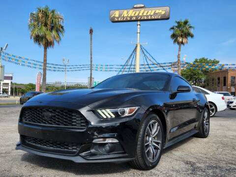 2017 Ford Mustang for sale at A MOTORS SALES AND FINANCE - 10110 West Loop 1604 N in San Antonio TX