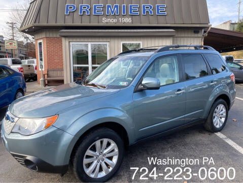 2011 Subaru Forester for sale at Premiere Auto Sales in Washington PA