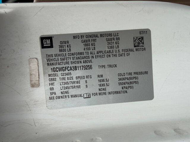 2011 Chevrolet Express 2500