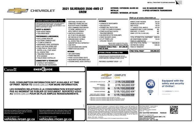 2021 Chevrolet Silverado 2500HD