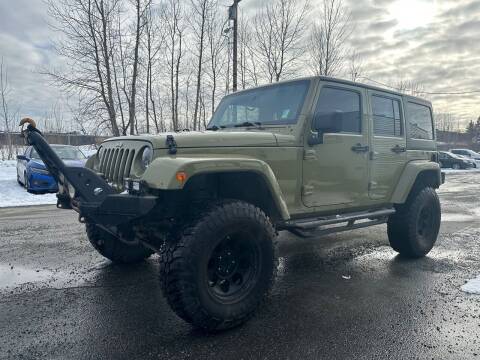 2013 Jeep Wrangler Unlimited for sale at Dependable Used Cars in Anchorage AK