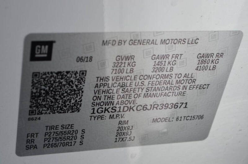 2018 GMC Yukon SLT Standard Edition