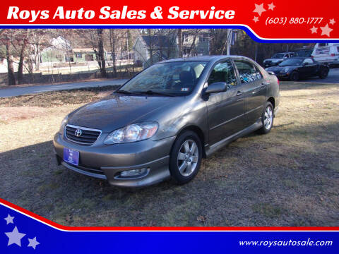 2008 Toyota Corolla for sale at Roys Auto Sales & Service in Hudson NH