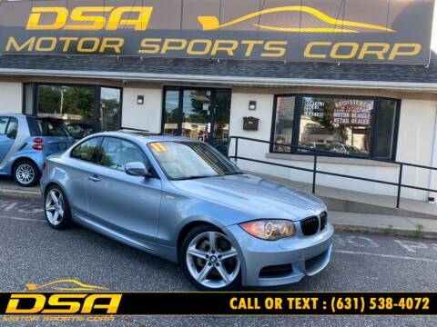 2011 BMW 1 Series for sale at DSA Motor Sports Corp in Commack NY