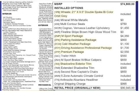 2021 BMW X7 xDrive40i