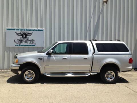 2002 Ford F-150 for sale at Team Knipmeyer in Beardstown IL