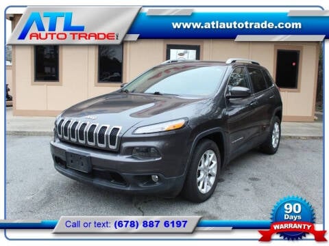 2016 Jeep Cherokee for sale at ATL Auto Trade, Inc. in Stone Mountain GA