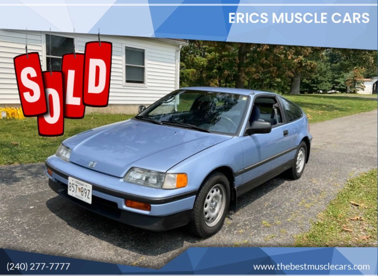 1989 Honda Civic CRX SOLD SOLD SOLD