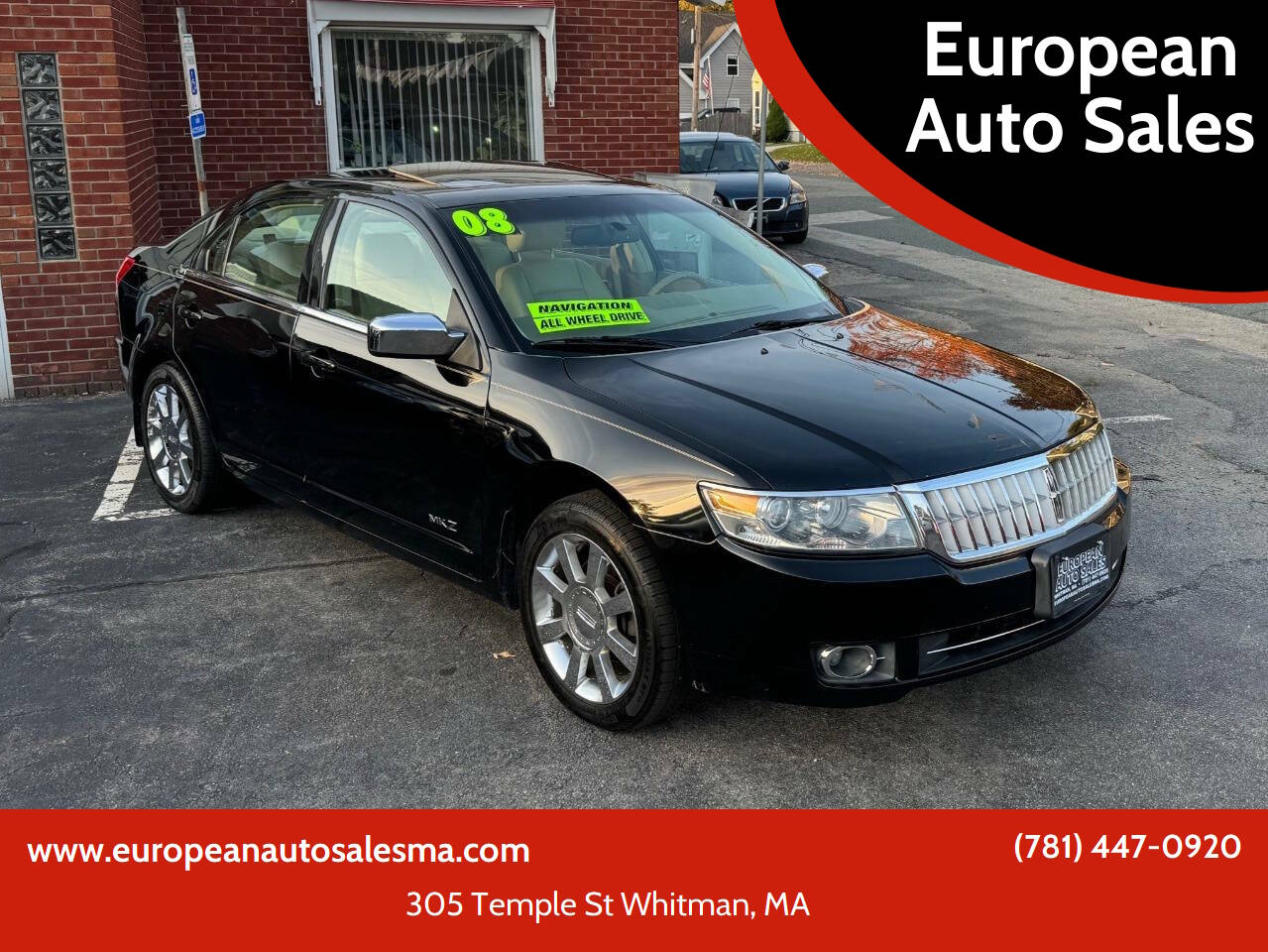 2008 Lincoln MKZ For Sale In Charlestown, MA