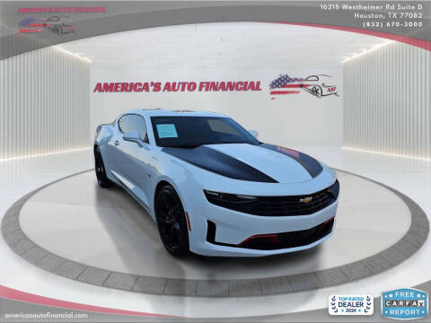 2022 Chevrolet Camaro for sale at America's Auto Financial in Houston TX