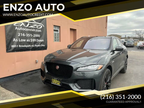 2018 Jaguar F-PACE for sale at ENZO AUTO in Parma OH