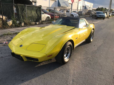 1975 Chevrolet Corvette for sale at Elite Cars Pro in Oakland Park FL