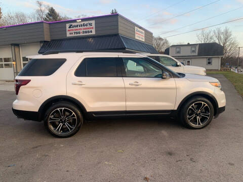 2015 Ford Explorer for sale at Zarate's Auto Sales in Big Bend WI