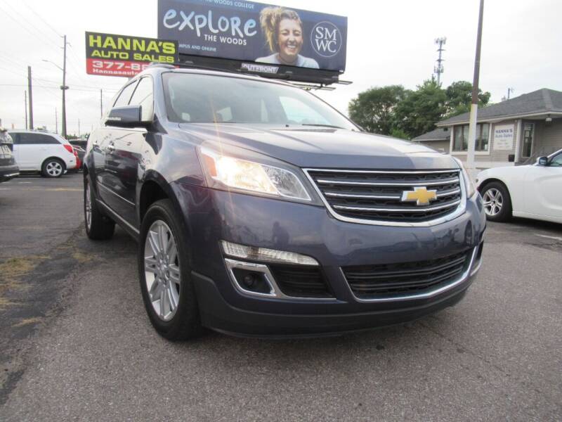 2014 Chevrolet Traverse for sale at Hanna's Auto Sales in Indianapolis IN