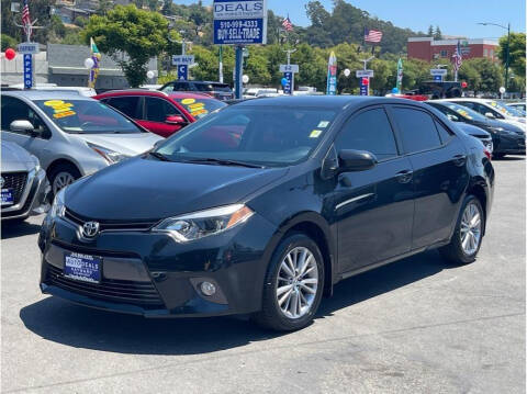 2015 Toyota Corolla for sale at AutoDeals DC in Daly City CA