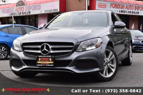 2018 Mercedes-Benz C-Class for sale at www.onlycarsnj.net in Irvington NJ