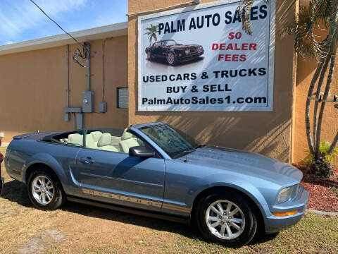 2008 Ford Mustang for sale at Palm Auto Sales in West Melbourne FL