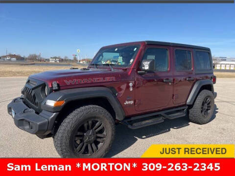 2021 Jeep Wrangler Unlimited for sale at Sam Leman CDJRF Morton in Morton IL