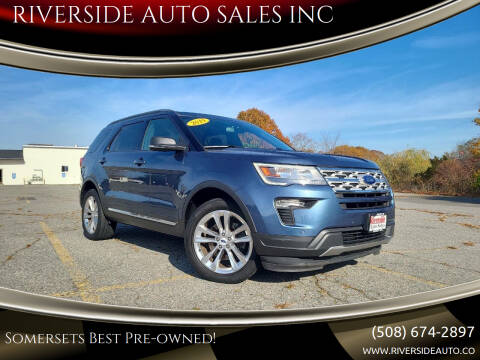 2019 Ford Explorer for sale at RIVERSIDE AUTO SALES INC in Somerset MA