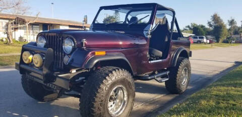 1982 Jeep CJ-7 for sale at Classic Car Deals in Cadillac MI
