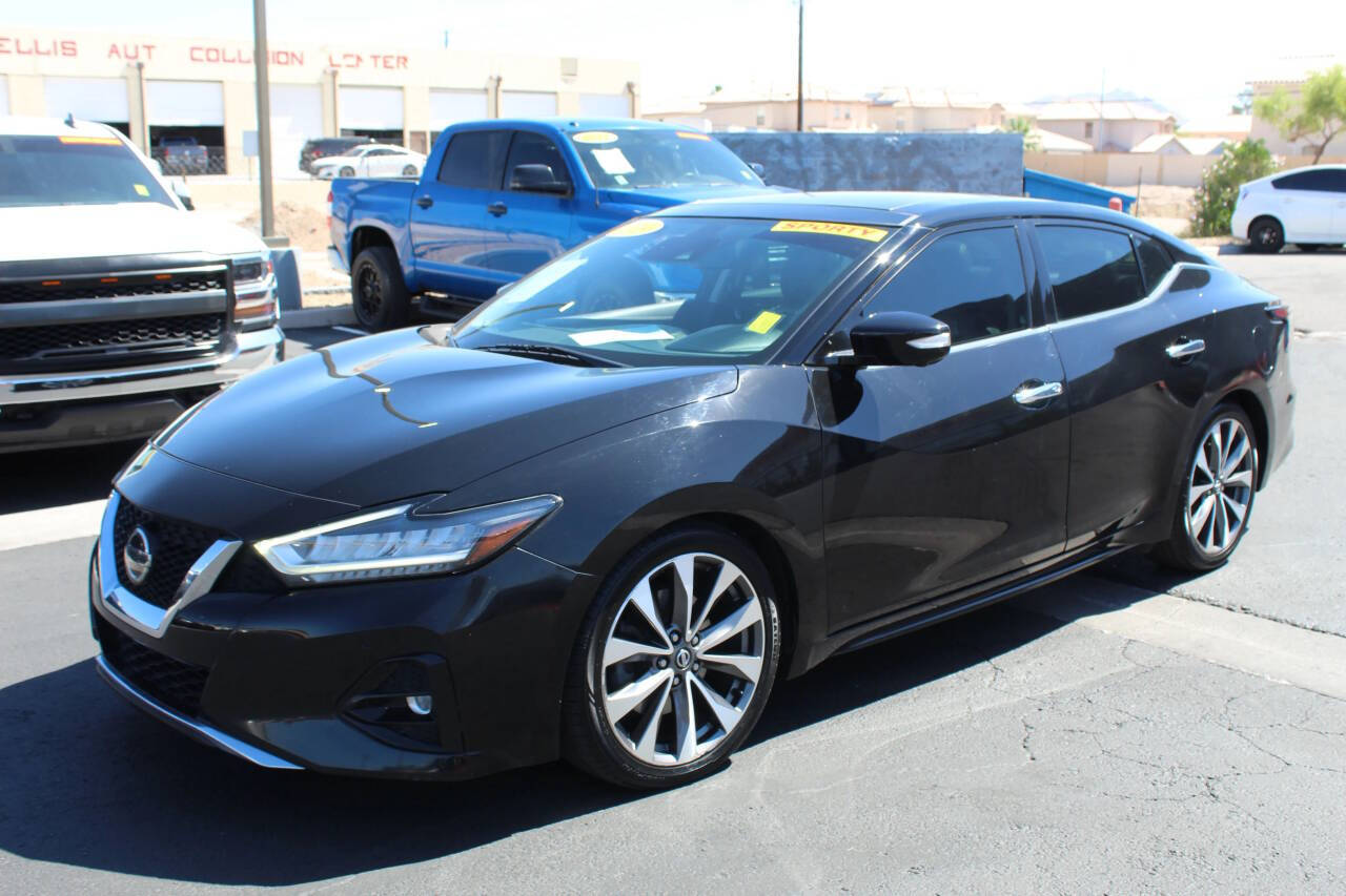 Black 2019 Nissan Maxima Platinum Platinum 4dr Sedan 2