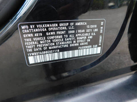 2016 Volkswagen Passat