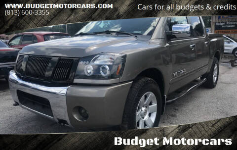 2006 Nissan Titan for sale at Budget Motorcars in Tampa FL