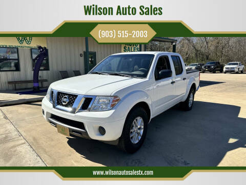 2019 Nissan Frontier for sale at Wilson Auto Sales in Chandler TX
