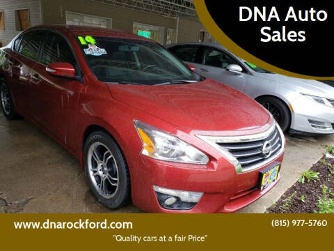 2014 Nissan Altima for sale at DNA Auto Sales in Rockford IL
