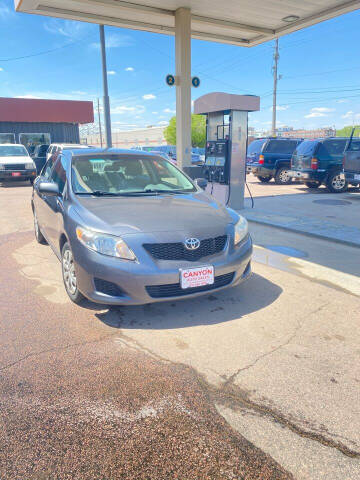 2010 Toyota Corolla for sale at Canyon Auto Sales LLC in Sioux City IA