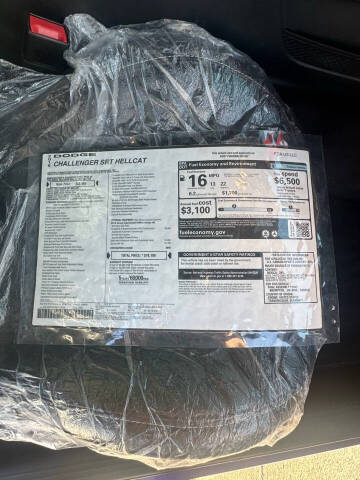 2016 Dodge Challenger SRT Hellcat