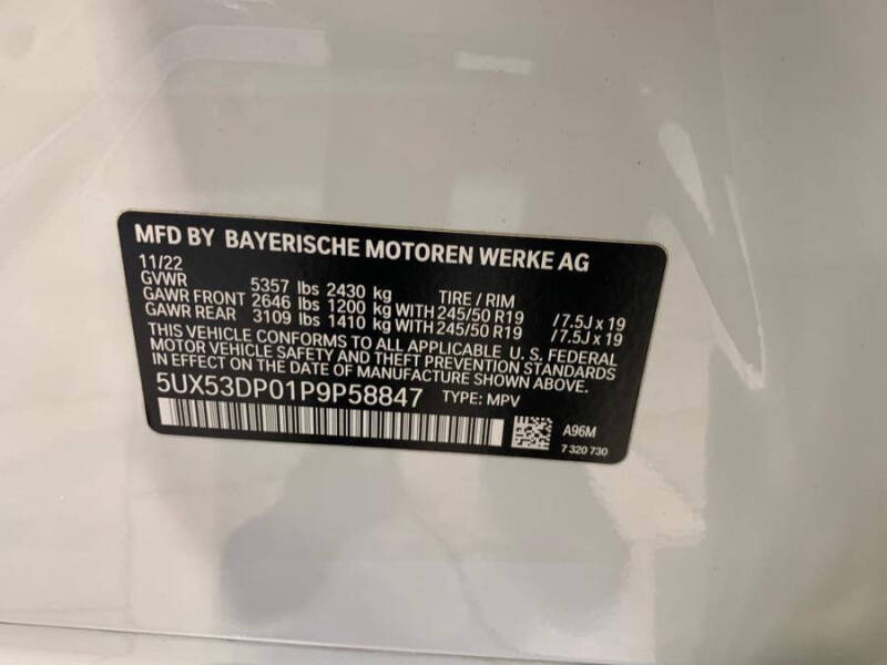 2023 BMW X3 xDrive30i