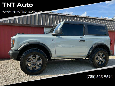 2021 Ford Bronco for sale at TNT Auto in Gypsum KS